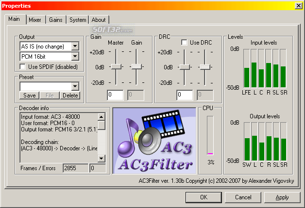 Ac3 Filter Mac Os X Download